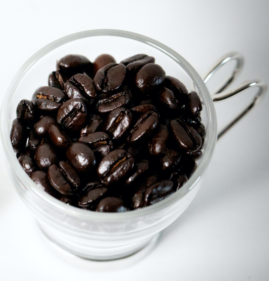 Fresh roasted Costa Rican coffee, roast options are light, medium, and dark. You can also choose ground or whole bean.