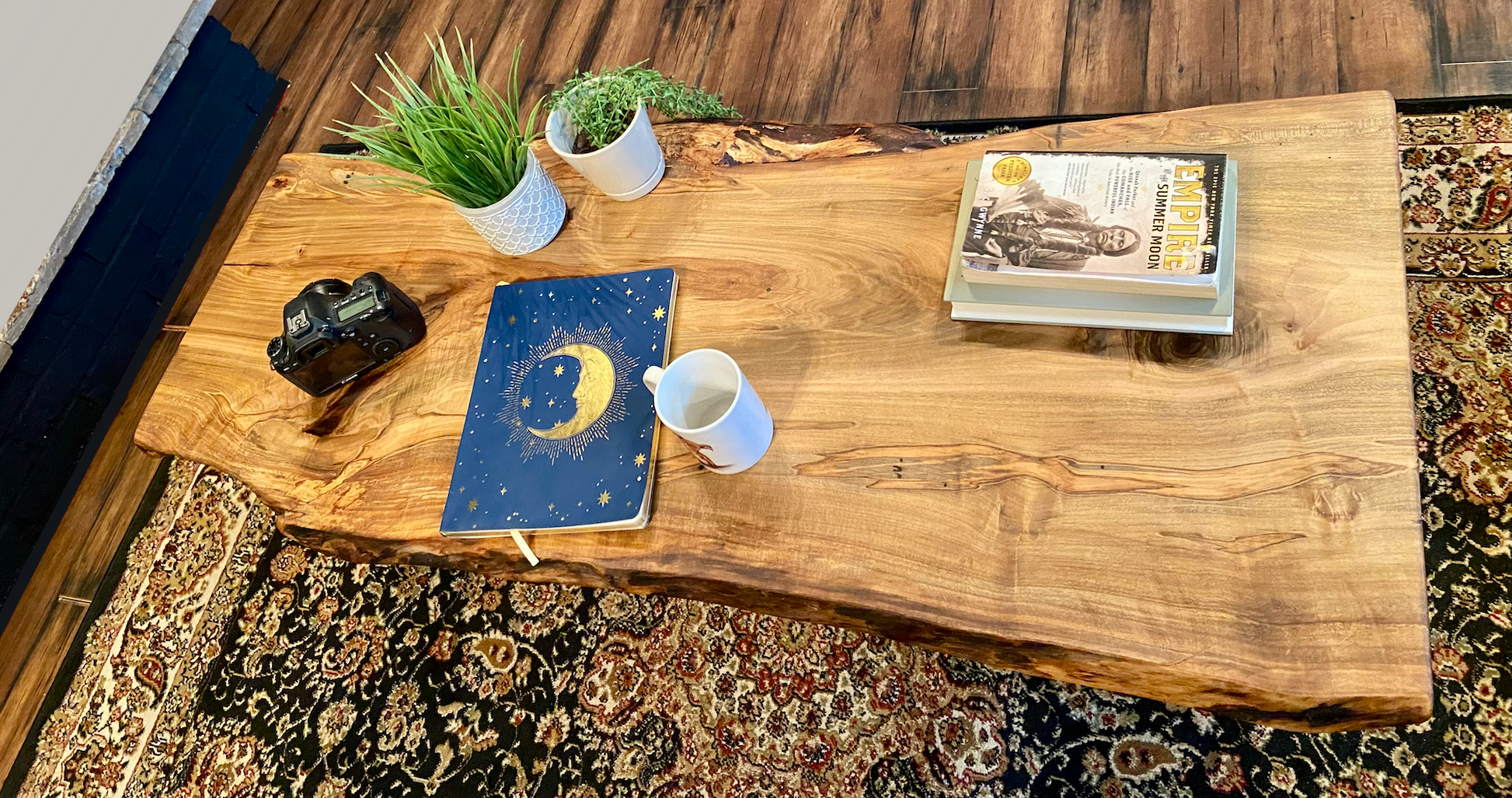 Unique Live Edge Wormy Maple Table|Live Edge Spalted Maple Wood Coffee Table|Live Edge Rustic Table|Natural Edge Ambrosia Maple Coffee Table