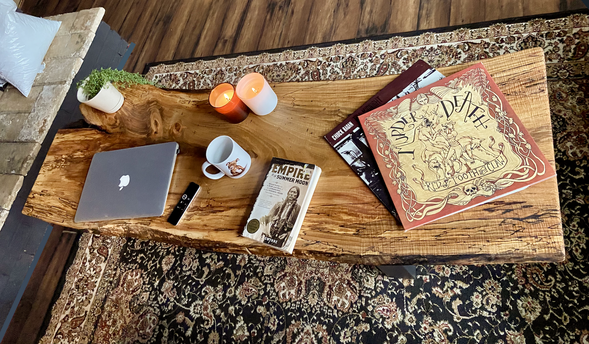 Amazing Curly Maple Live Edge Wood Coffee Table|Live Edge Spalted Maple Table|Large Maple Wood Coffee Table|Live Edge Rustic Coffee Table