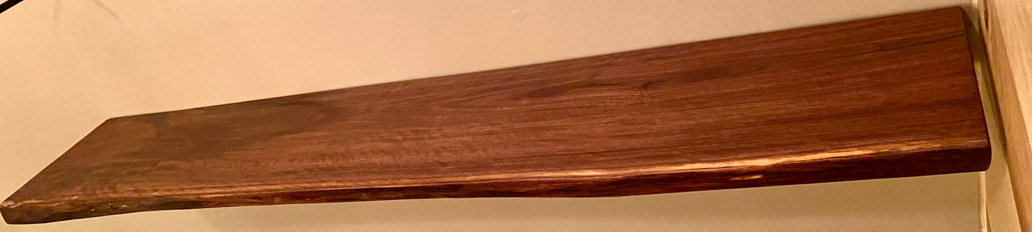 Black Walnut Floating Shelves (SOLD)