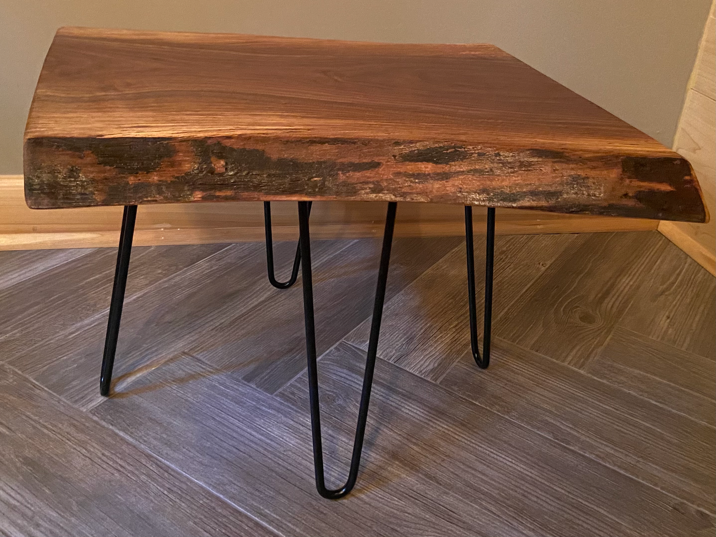 dark walnut coffee table live edge slab black walnut walnut coffee table rustic rugged table