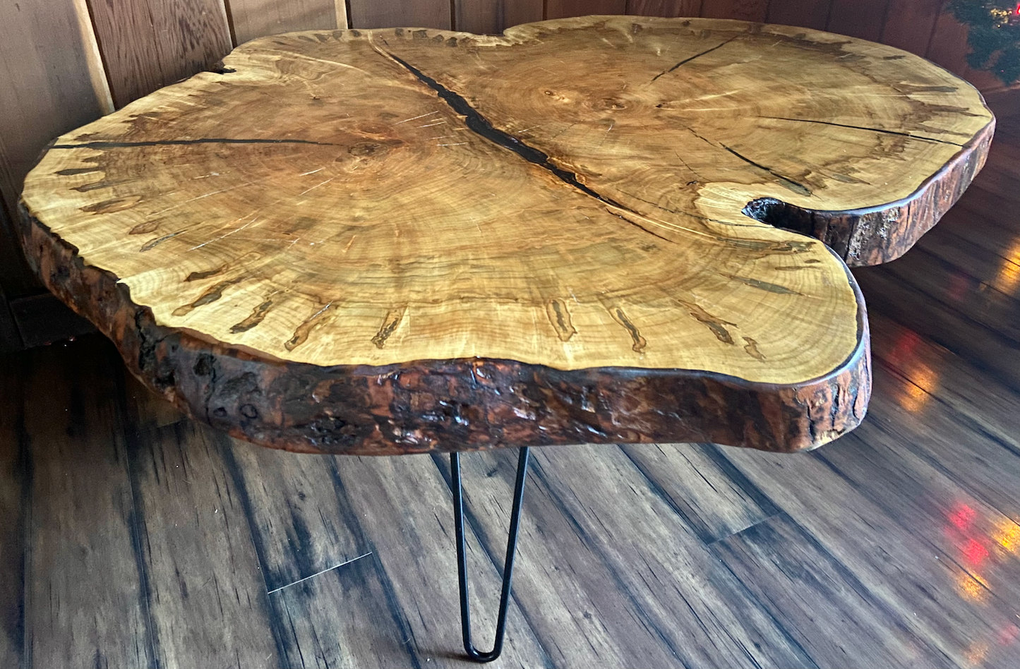 Large Ambrosia Maple Wafer Coffee Table