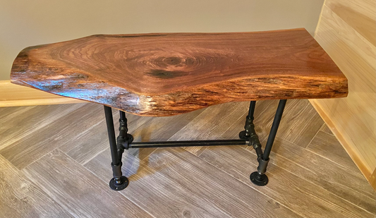 dark walnut coffee table live edge slab black walnut walnut coffee table rustic rugged table