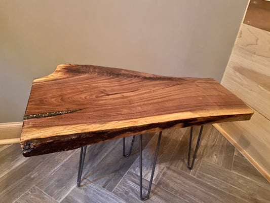 dark walnut coffee table live edge slab black walnut walnut coffee table rustic rugged table